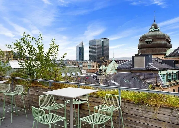 Spectacular Loft In The Middle Of Centre アパート オスロ